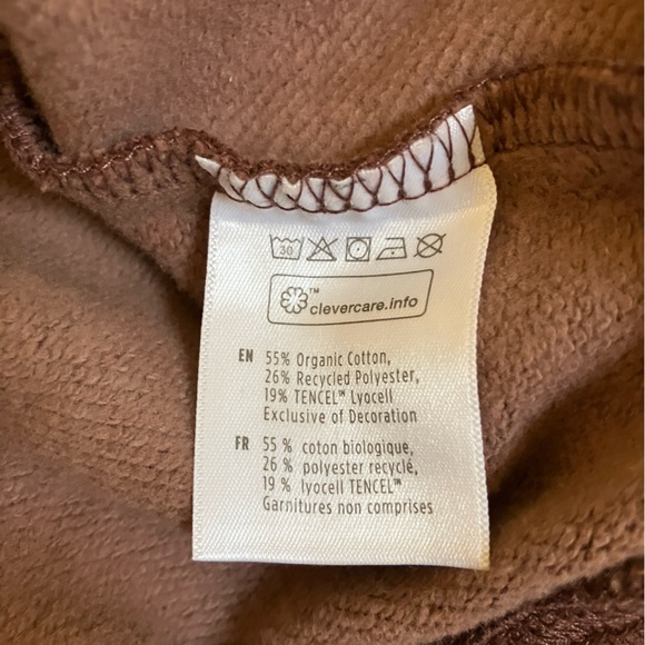 Tentree Women’s Colorblock Hoodie in Black and Brown Size Medium - Picture 6 of 10